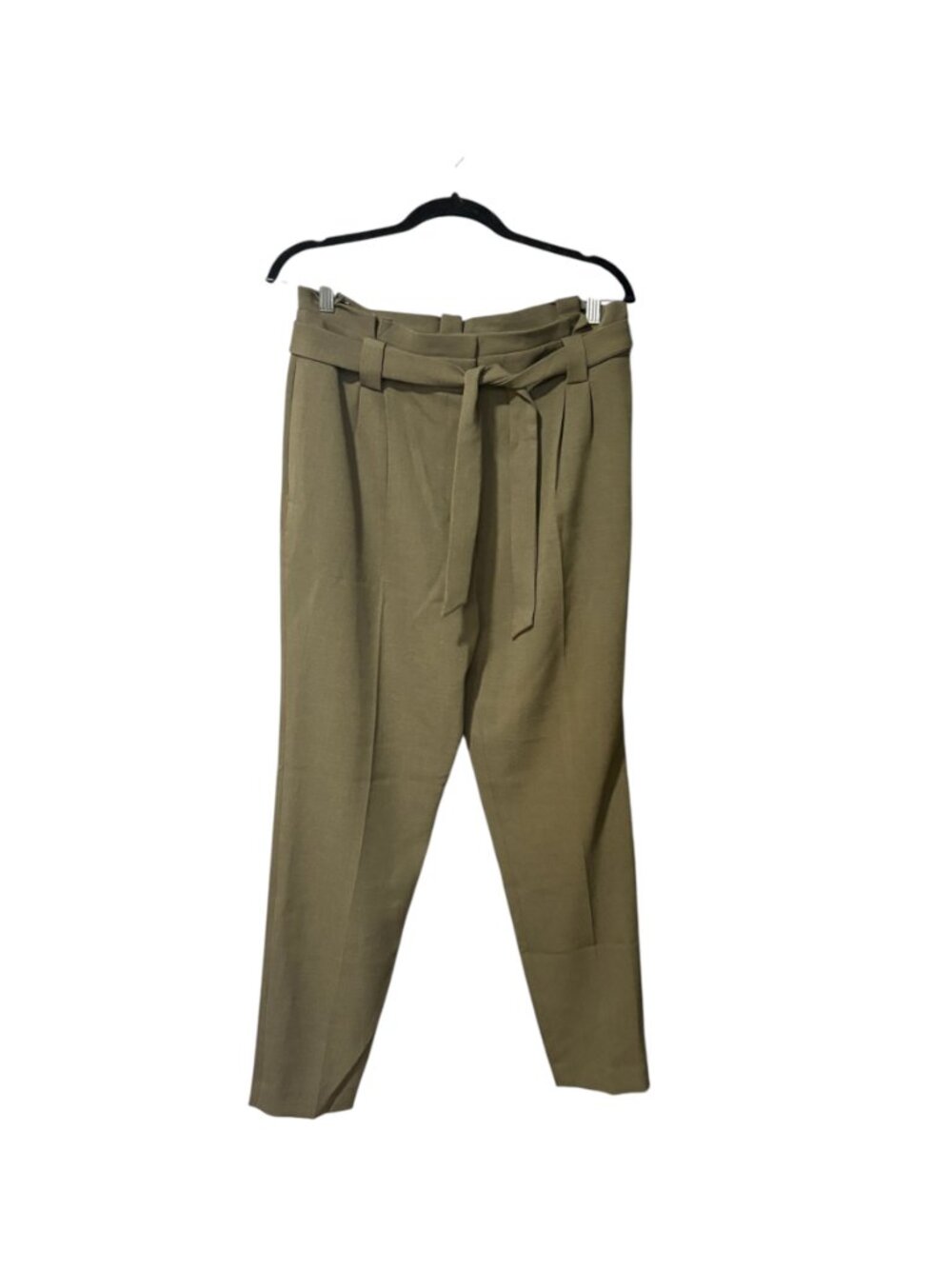 Calvin Klein Paperbag Waist Tie Pants - Picture 3 of 7